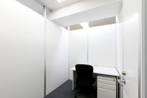 青山オフィスの1名用個室①のイメージ