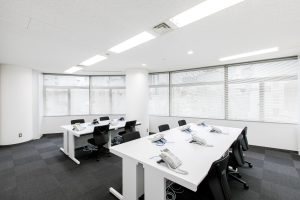 渋谷レンタルオフィスの10名用個室のイメージ