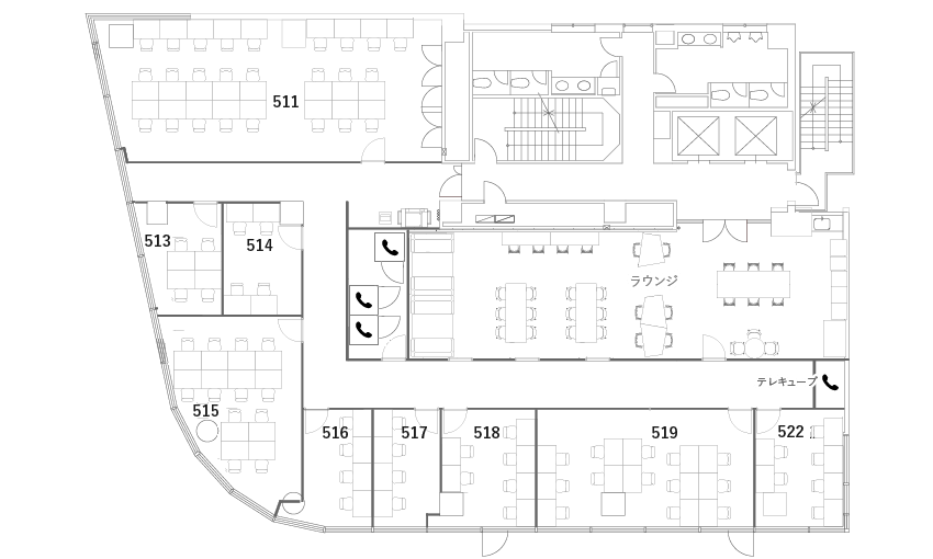 5Fレイアウト図面
