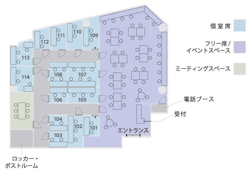 フロアマップ