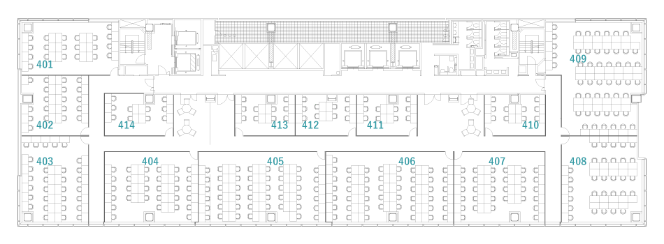 Shimbashi floormap 4F