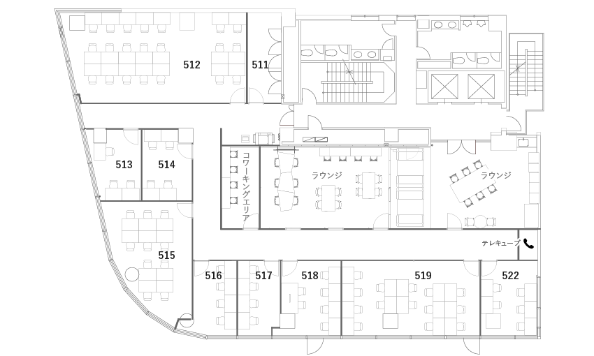 5Fレイアウト図面