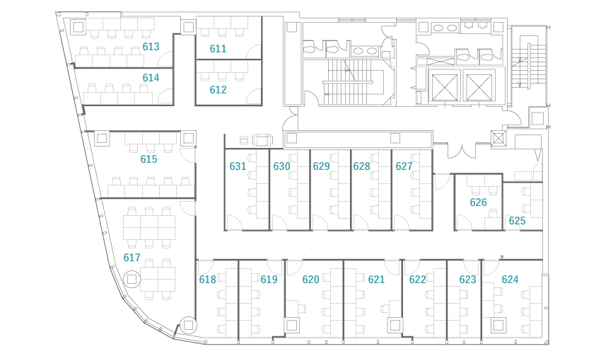 6Fレイアウト図面