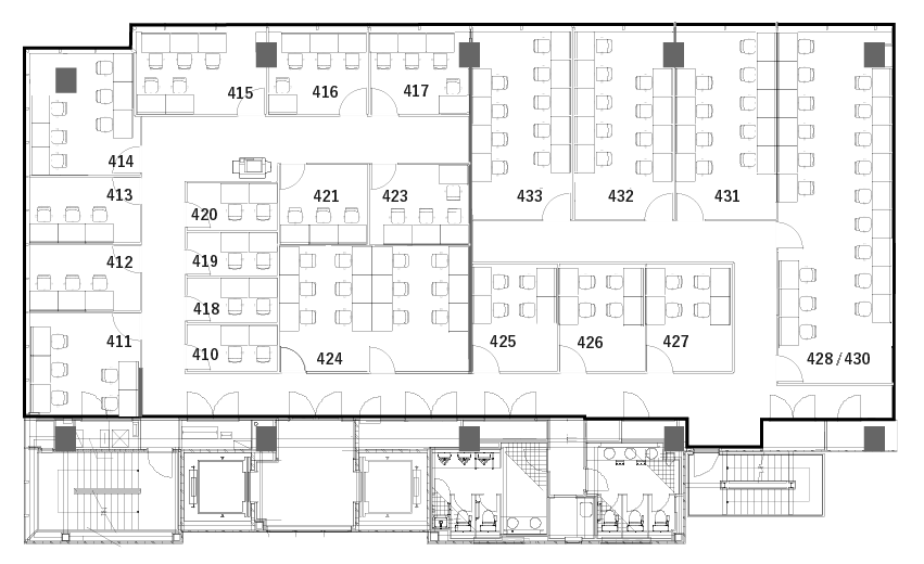 4F レイアウト図面