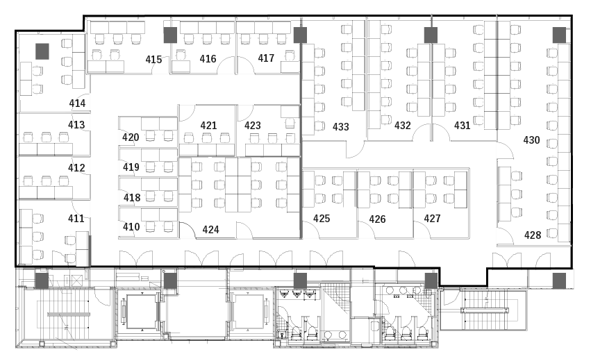 4F レイアウト図面