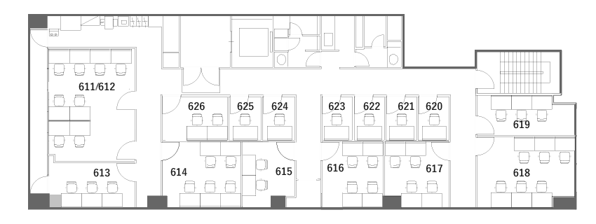 6Fレイアウト図面