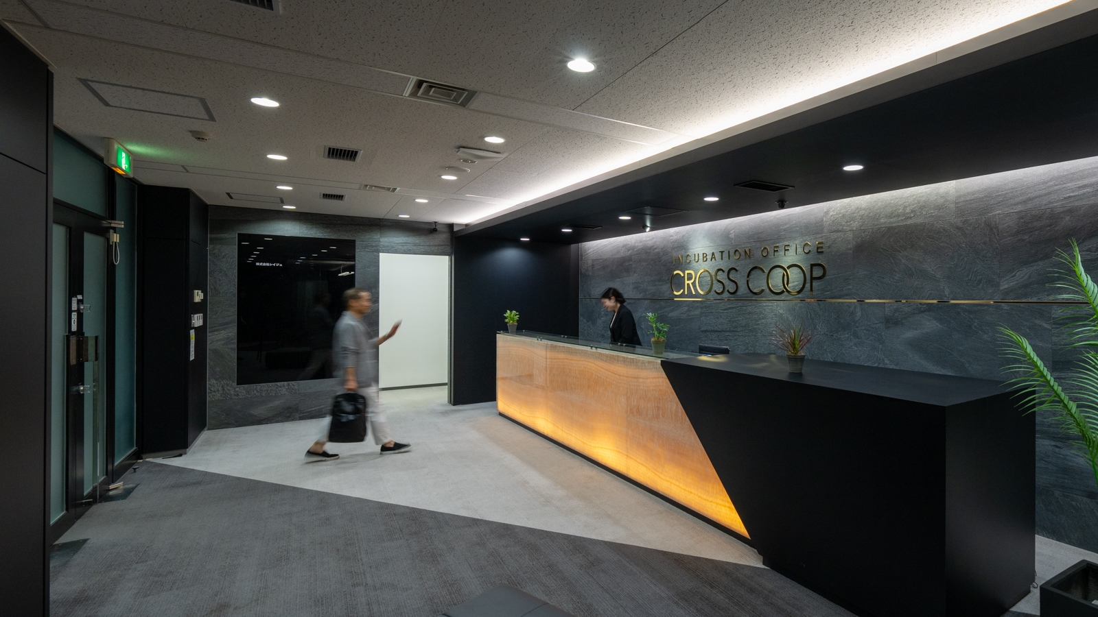レンタルオフィスクロスコープ渋谷のレセプション
