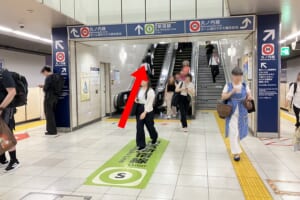 副都心線新宿三丁目駅ホーム　