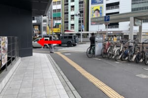 名鉄名古屋太閤口ビルの角