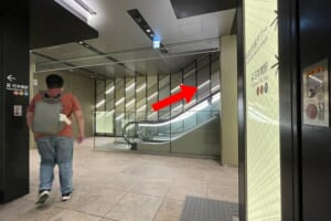 エスカレーター　