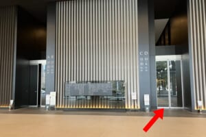 仙台トラストタワーエレベーターホール