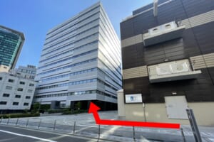 ネクストサイト渋谷ビル前