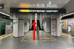 副都心線渋谷駅ホーム